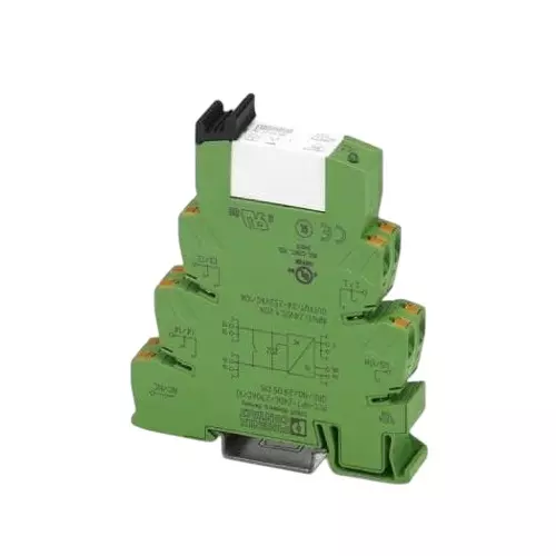 Phoenix Contact Solid State Relays DIN Rail Mount 10 A Load Current Rating 24 VAC to 253 VAC Load Voltage, 2905215