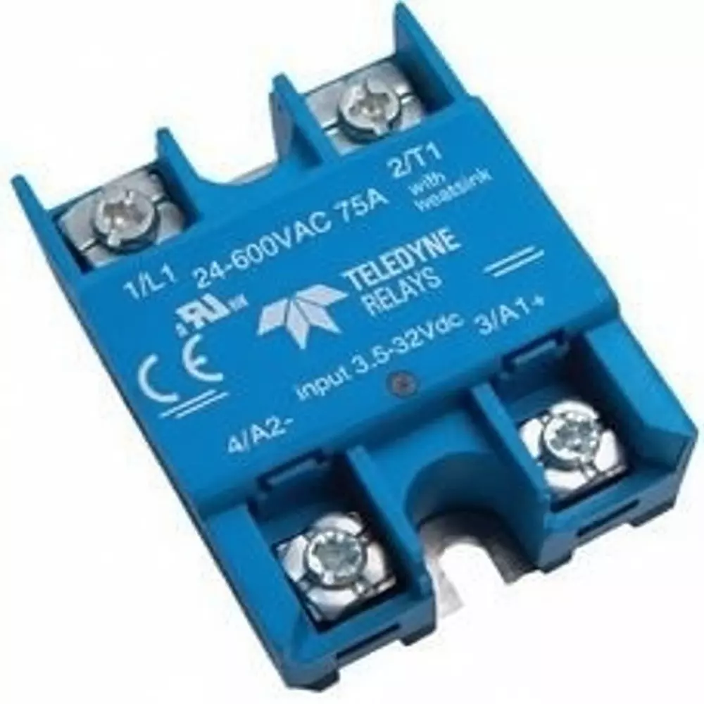 Teledyne Relays ST Series Solid State Relays Panel Mount 50 A Load Current Rating, ST48D50