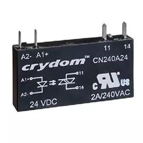 Crydom Solid State Relay PCB Mount 3.5 Amp 1 Form A (SPST-NO) 24 V DC, CN024D24
