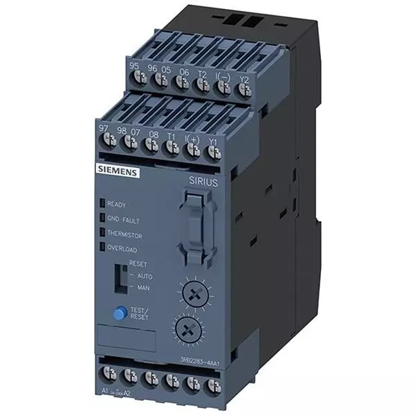 Siemens Solid State Relay Panel Mount 2 NO, 2 NC, 3RB22834AA1