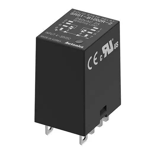Autonics Solid State Relay 4-30 VDC90-240 VAC 2A(R), SRS1-B1202R-2