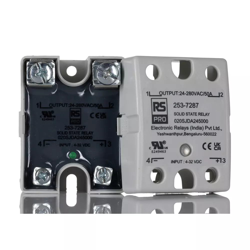 Buy RS PRO Solid State Relay SPST 50 Amp Load Current 480 V RMS Load ...