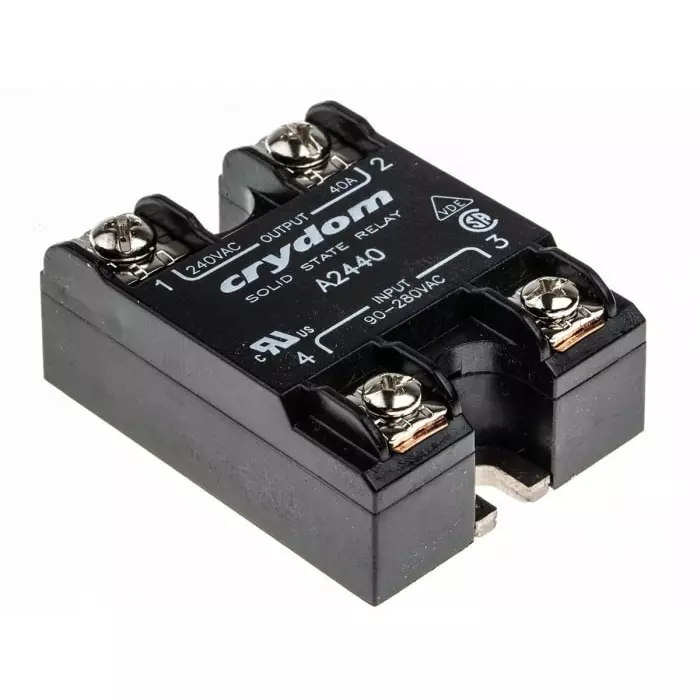 SENSATA/CRYDOM Solid State Relay Series 1 40 A RMS Load Surface Mount 280 V Control, A2440