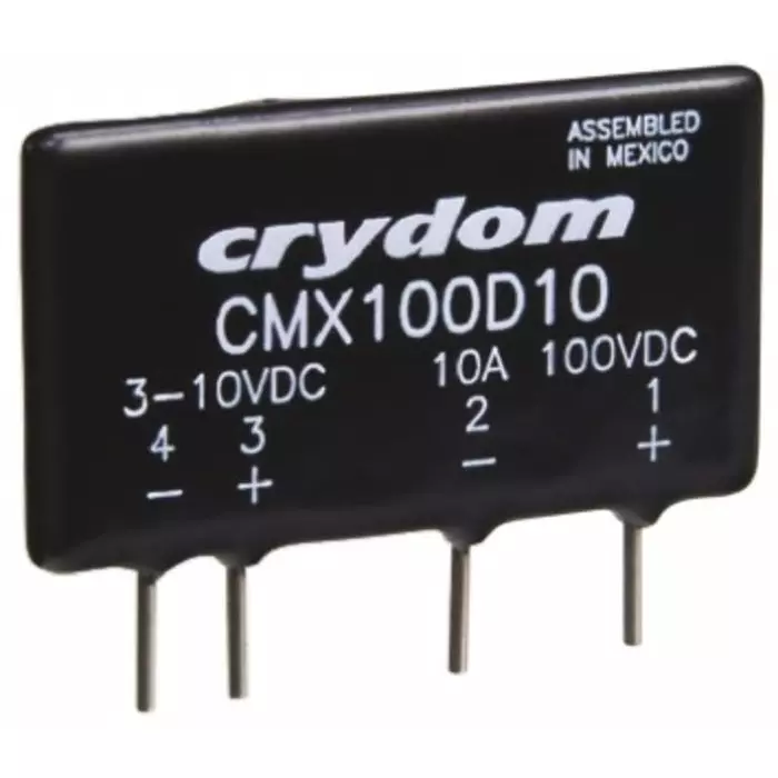 SENSATA/CRYDOM Solid State Relay CMX Series 3 A RMS Load PCB Mount 200 V 10 DC Control, CMX200D3