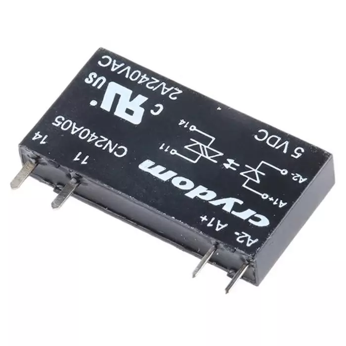 SENSATA/CRYDOM Solid State Relay CN Series 2 A Load PCB Mount 280 V AC 12 DC Control, CN240A05