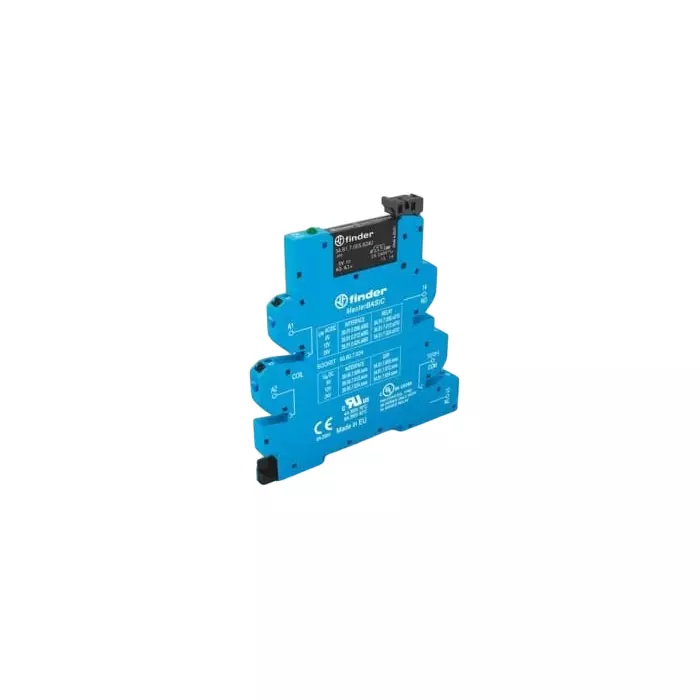 Finder 39 Series Solid State Relay 80  A Load DIN Rail Mount 240  V AC/DC Load 275  V AC/DC Control, 39.00.7.024.8240