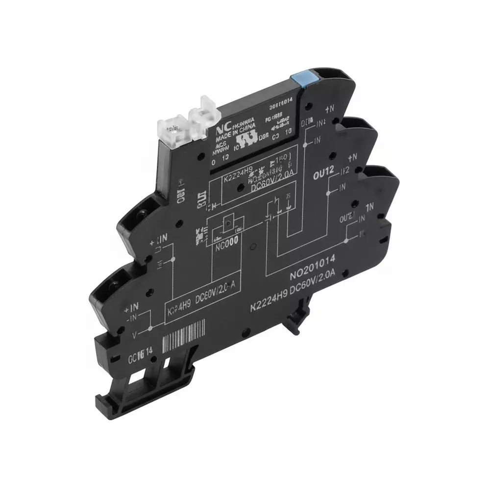 Weidmuller Solid State Relays Terminal Block DIN Rail Mount 2 A Load Current Rating, 1127290000