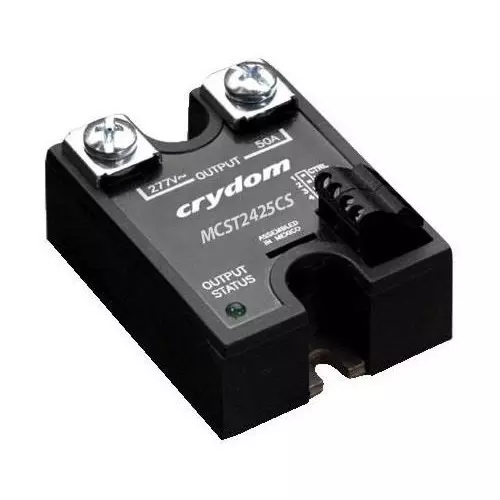 Crydom MCST Series Solid State Relays Panel Mount 25 A Load Current Rating, MCST4825ES