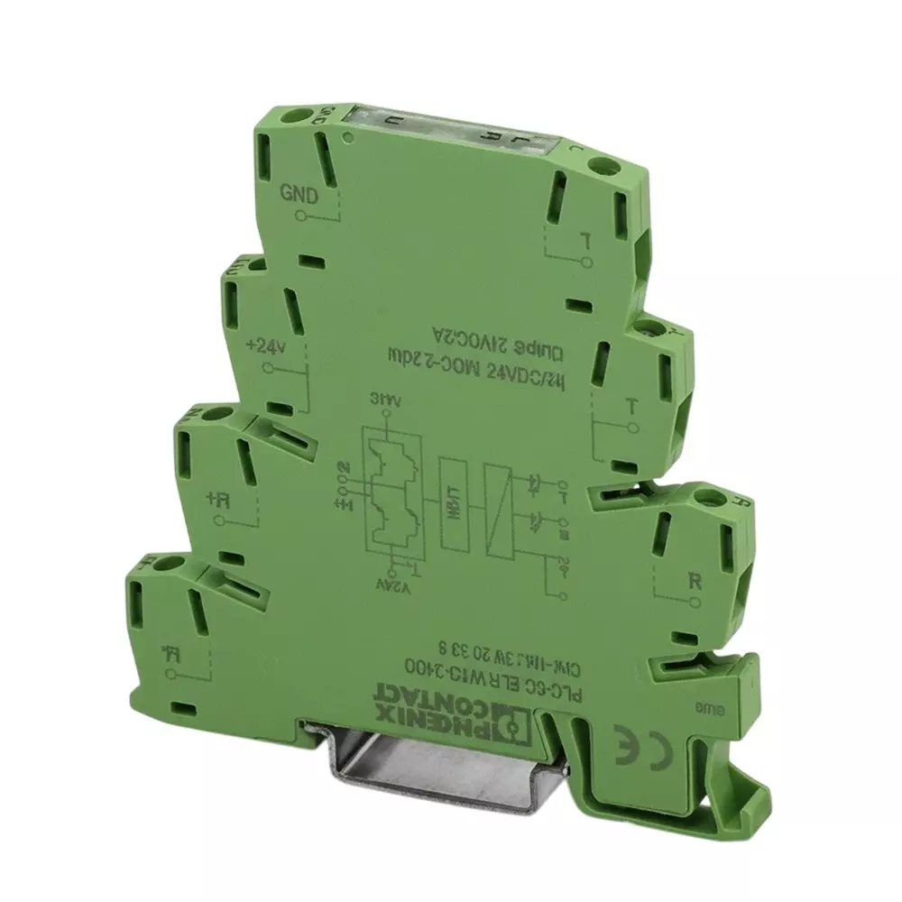 Phoenix Contact PLC-SC Series Solid State Relays DIN Rail Mount 2 A Load Current Rating, 2980539