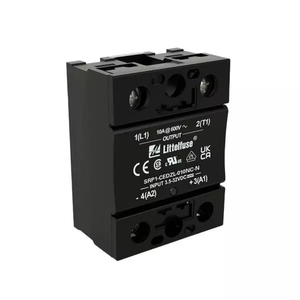 Littelfuse SRP1-CE Series Solid State Relays Panel Mount 80 A Load Current Rating, SRP1-CEDZH-080NC-N