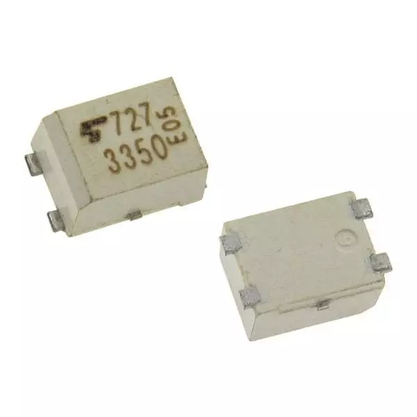 Toshiba Solid State Relay PCB Mount 200 mA 1 Form A (SPST-NO) 20 V AC, 20 V DC, TLP3350(TP15,F)