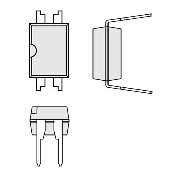 IXYS CORPORATION Solid State Relay PCB Mount 90 mA 1 Form A (SPST-NO) 600 V DC, CPC1393G