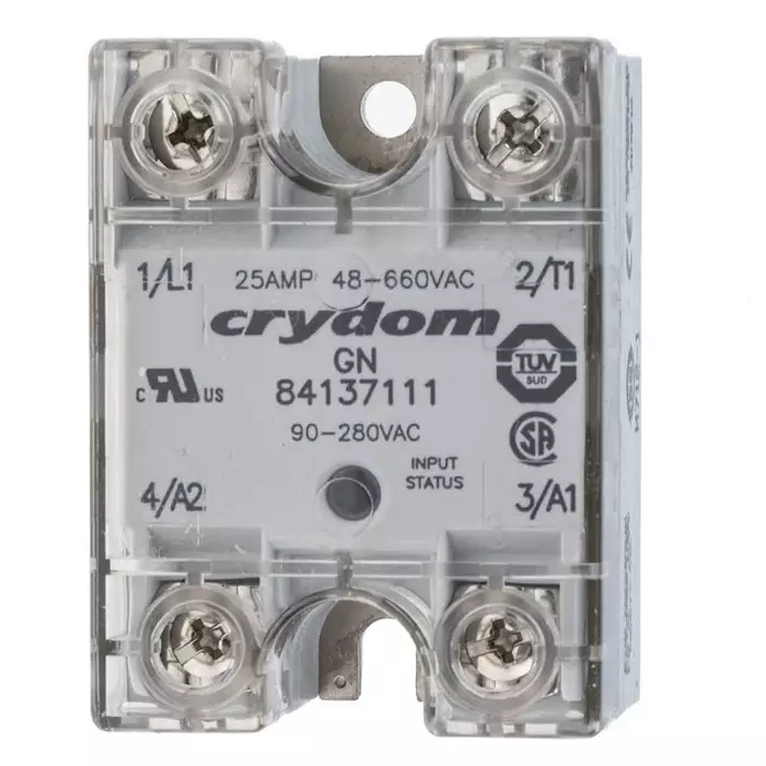 SENSATA/CRYDOM Solid State Relay GN Series 10 A RMS Load Panel Mount 660 V AC 280 Control, 84137111