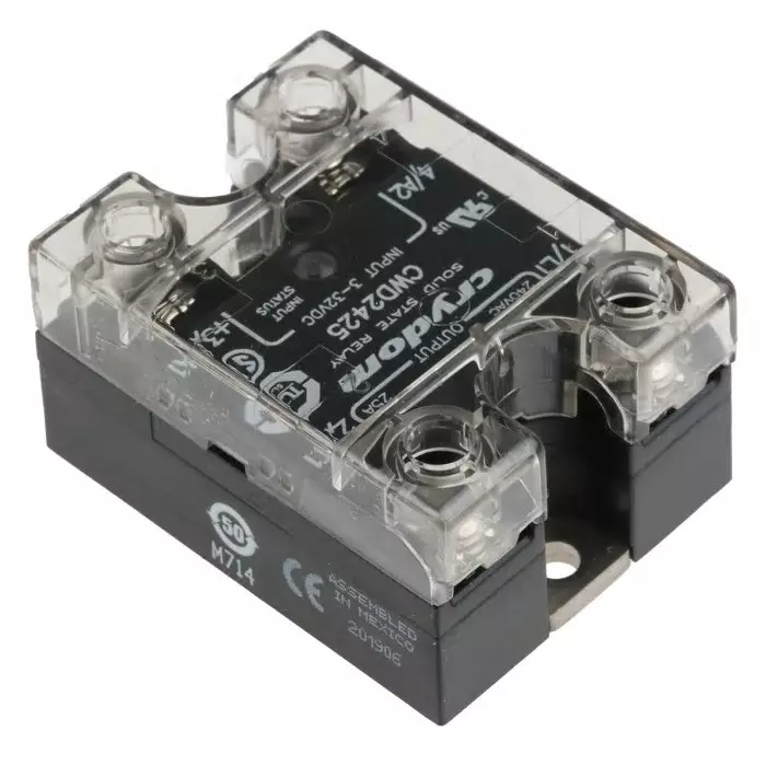 SENSATA/CRYDOM Solid State Relay CW24 Series 25 A RMS Load Panel Mount 280 V 32 Control, CWD2425