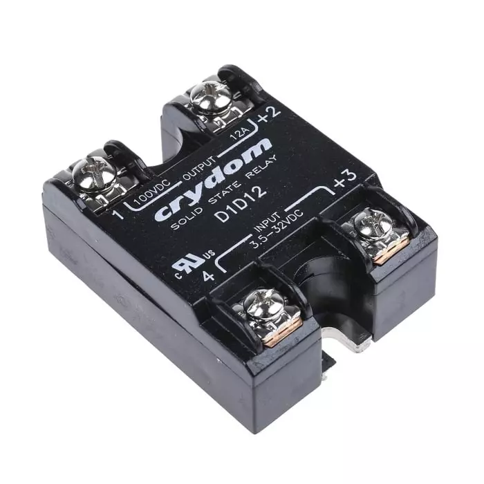 SENSATA/CRYDOM Solid State Relay 12 A Load Surface Mount 100 V 32 Control, D1D12