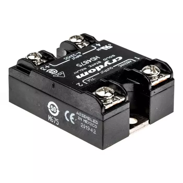SENSATA/CRYDOM Solid State Relay HA AND HD Series 75 A Load Panel Mount 530 V AC 32 Control, HD4875
