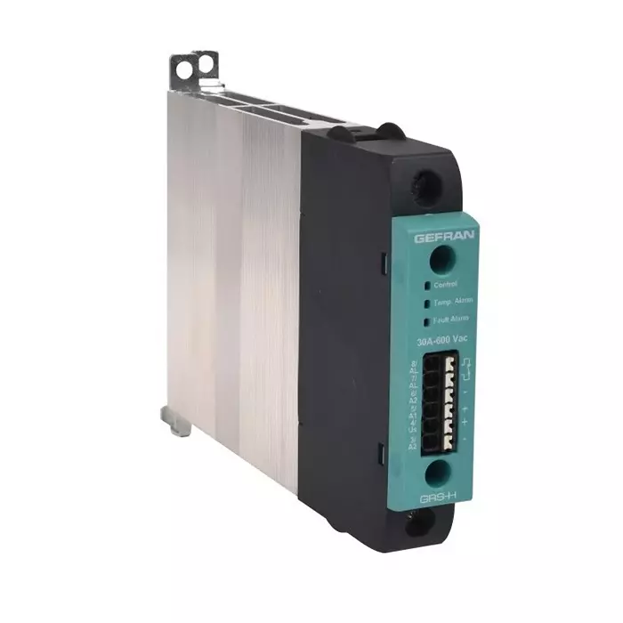GEFRAN GRS-H Series Solid State Relay 50 A Load Panel Mount 480 V AC Load, GRS-H-50-48-D-1-0-0-0