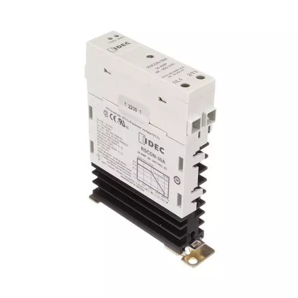 IDEC RSC Series Solid State Relays DIN Rail Mount 30 A Load Current Rating, RSCDN-30A