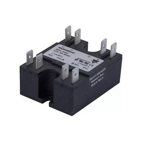 Carlo Gavazzi RA2A Series Solid State Relays Panel Mount 25 A Load Current Rating, RA2A48D25