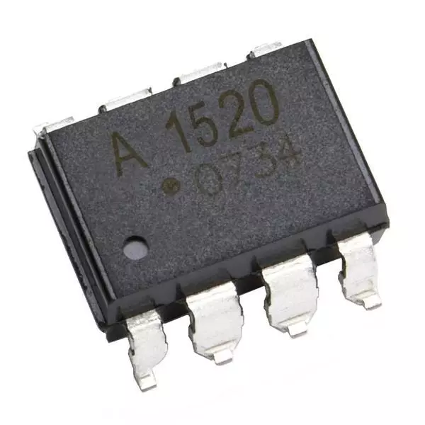 BROADCOM Solid State Relay PCB Mount 600 mA 2 Form A (DPST-NO) 60 V DC, ASSR-1420-502E