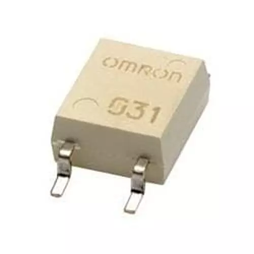 OMRON ELECTRONIC COMPONENTS Solid State Relay PCB Mount 200 mA 1 Form A (SPST-NO) 80 V AC, 80 V DC, G3VM-81GR1