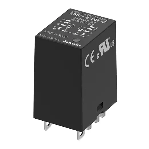 Autonics Solid State Relay 4-30 VDC 90-240 VAC 2A(ZC), SRS1-B1202-2