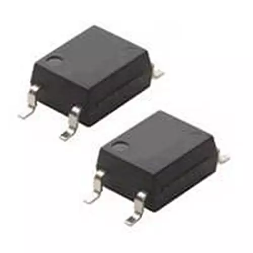 OMRON ELECTRONIC COMPONENTS Solid State Relay PCB Mount 110 mA Load Current Rating, G3VM-351VY(TR05)