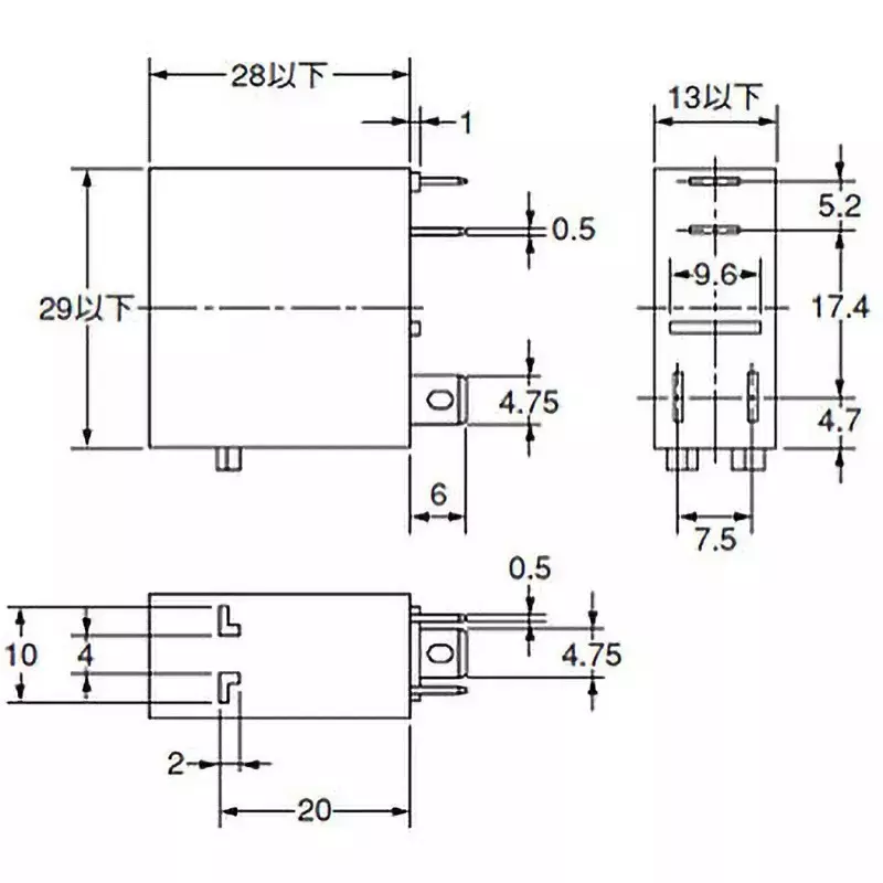 Omron Solid State Relay Input: DC 5-24 V / Output: DC 5-48 V, G3R-ODX02SN-UTU