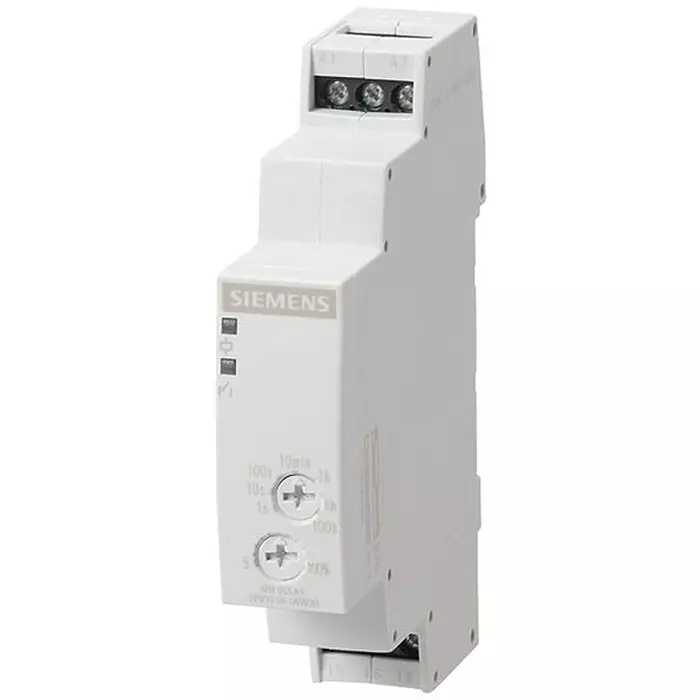 Siemens Time Relay 12 V AC/DC to 240 V AC/DC Screw Termination, 7PV15181AW30