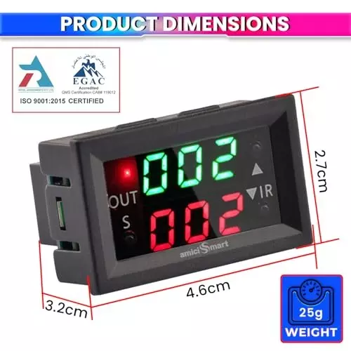 amicismart-digital-delay-timer-relay-module-12-vdc-dual-cycle-onoff-programmable-switch-1s999h-adjustable-range