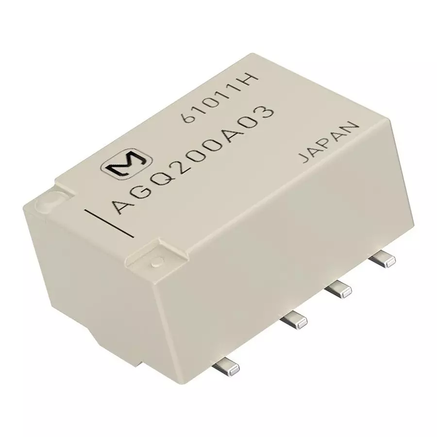 Panasonic RELAY, SIGNAL, DPDT, 30VDC, 2A, AGQ200A12