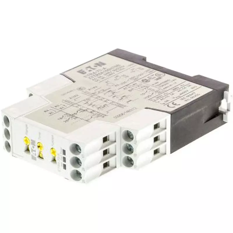 EATON Delay Relay DIN Rail 240 ac/dc V Maximum Voltage 12 ac/dc V Minimum Working Voltage, ETR4-70-A