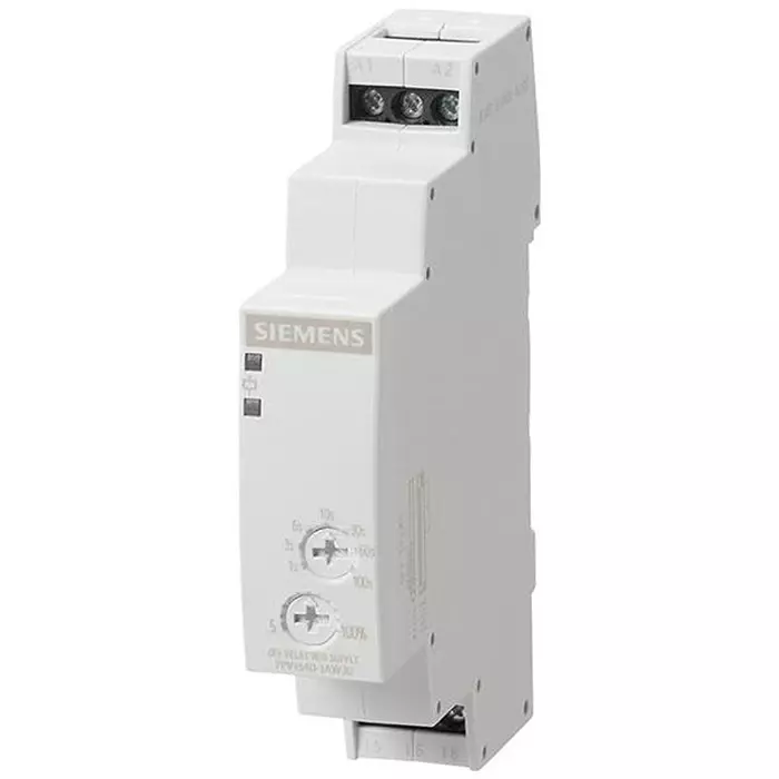 Siemens Time Relay 12 V AC/DC to 240 V AC/DC Screw Termination, 7PV15401AW30