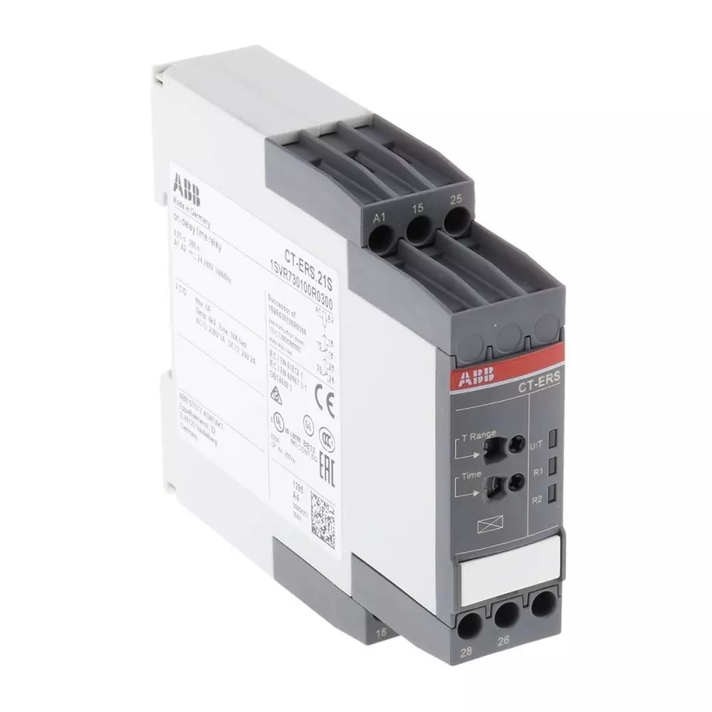 ABB 1SVR Series Timer Relay, SPDT, 1SVR730100R0300CT-ERS.21S