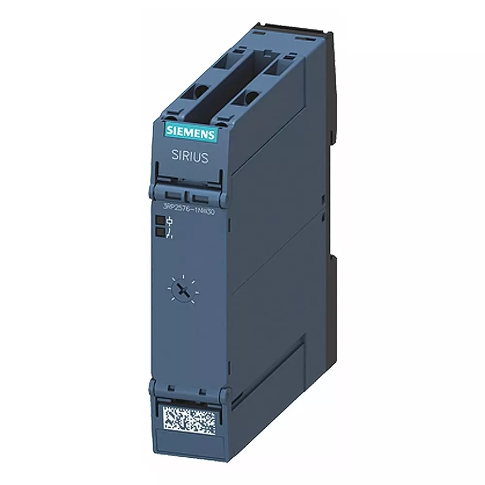 Siemens 3RP25 Series DIN Rail Mount Timer Relay, 12 - 240 V AC/DC, 2-Contact, 3 - 60s, 1-Function, DPST, 3RP2576-1NW30