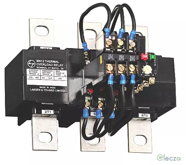 L&T [ Lauritz Knudsen ] MN12 Thermal Overload Relay 270-450 A, SS94139OORO