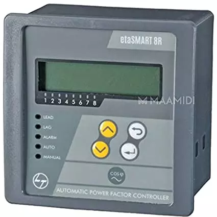 L&T [ Lauritz Knudsen ] eta ULTRA R - APFC controller for Contactor switching with 3 CT input CS91050OOOO