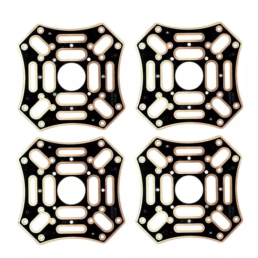 Invento PCB Board Top Support Plate Glass Fiber 108 x108x1.6 mm for F450 Quadcopter Drone, ISC 1613-2Y (Pack of 4 Pcs)