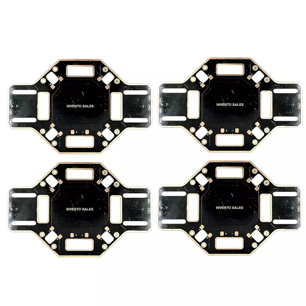 Invento PCB Board Bottom Plate Glass Fiber for F450 Quadcopter Drone, ISC 1613-2X (Pack of 4 Pcs)