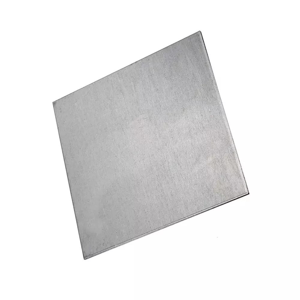 Invento Flat Plate Sheet Square Shape Aluminium Alloy 100x100x3 mm Size 3 mm Thickness Silver, ISC 2079