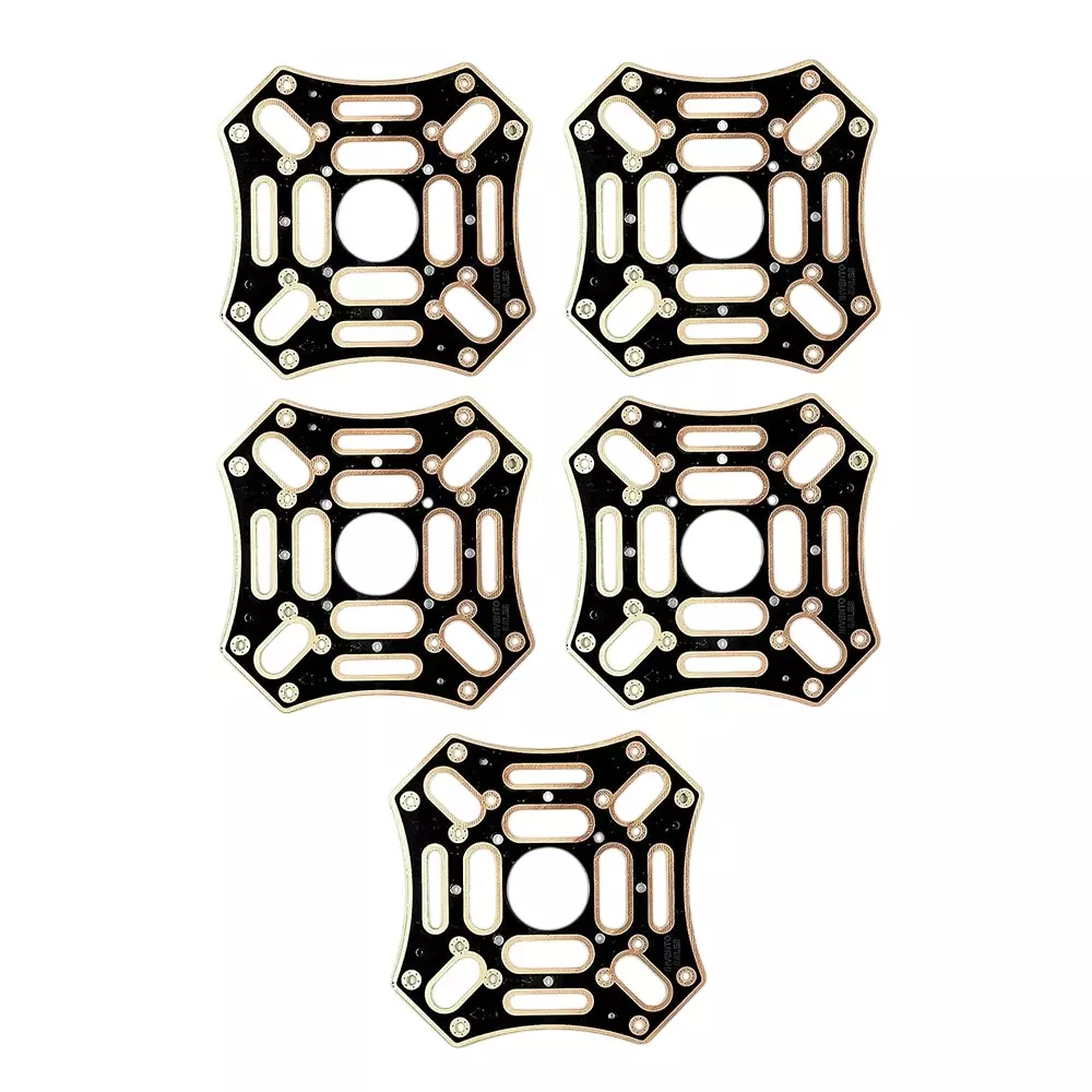 Invento PCB Board Top Support Plate Glass Fiber 108 x108x1.6 mm for F450 Quadcopter Drone, ISC 1613-3Y (Pack of 5 Pcs)