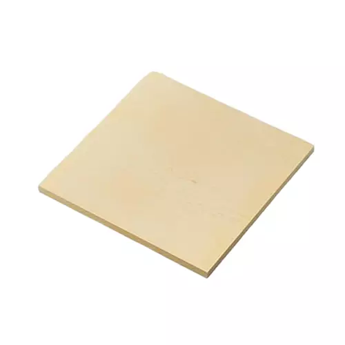 AS ONE Brass Plate 22 mm Wall Thickness ±0.73 mm Dimension Tolerance, 3-2809-13