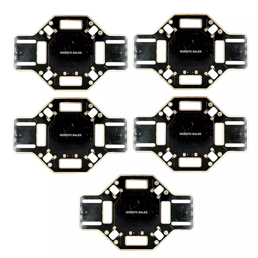 Invento PCB Board Bottom Plate Glass Fiber for F450 Quadcopter Drone, ISC 1613-3X (Pack of 5 Pcs)