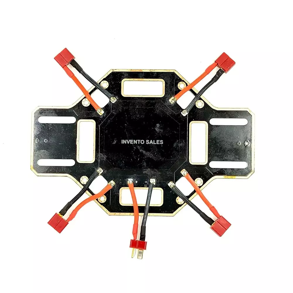invento-5pcs-f450-quadcopter-frame-pcb-board-power-distribution-board-bottom-plate-with-soldered-connectors-and-top-plate-set