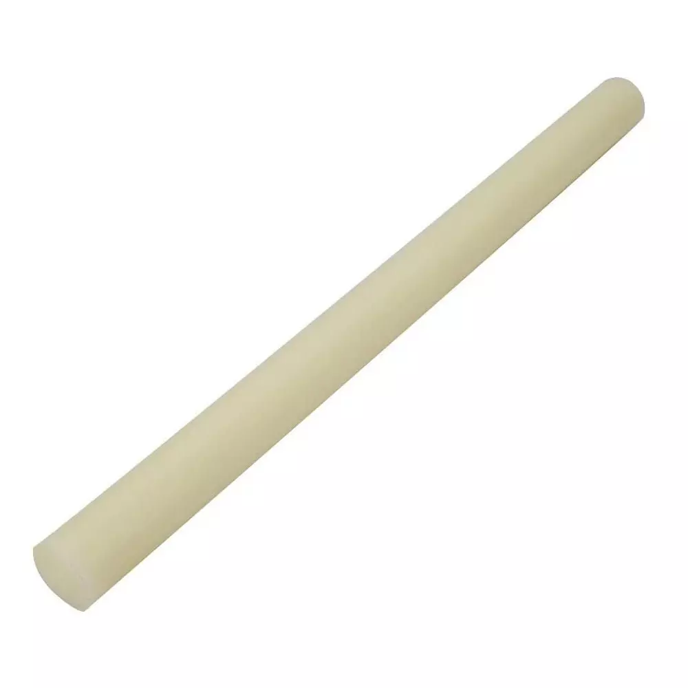 Invento Smooth Nylon Rod 12 mm Outer Diameter 1000 mm (1 m) Length Natural White, ISC 2090-2