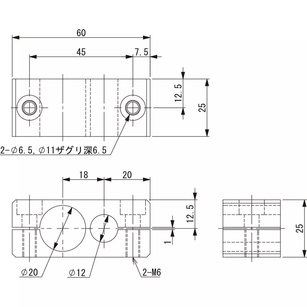 eins-parallel-connector-phi20-12-super-duralumin-25-mm-nominal-size-n01861-104