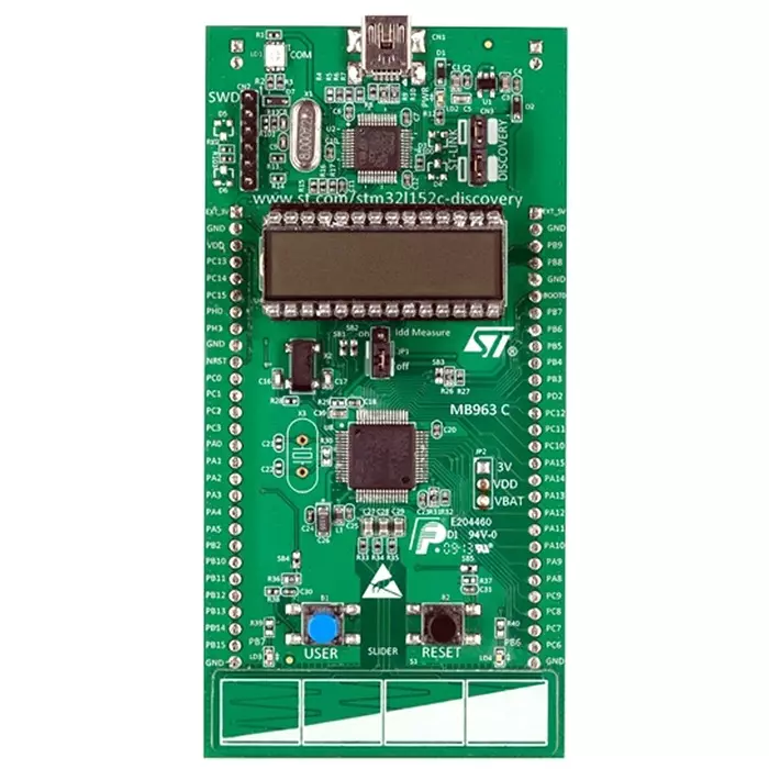 STMicroelectronics Discovery MCU Development Kit STM Processor Family, STM32L152C-DISCO