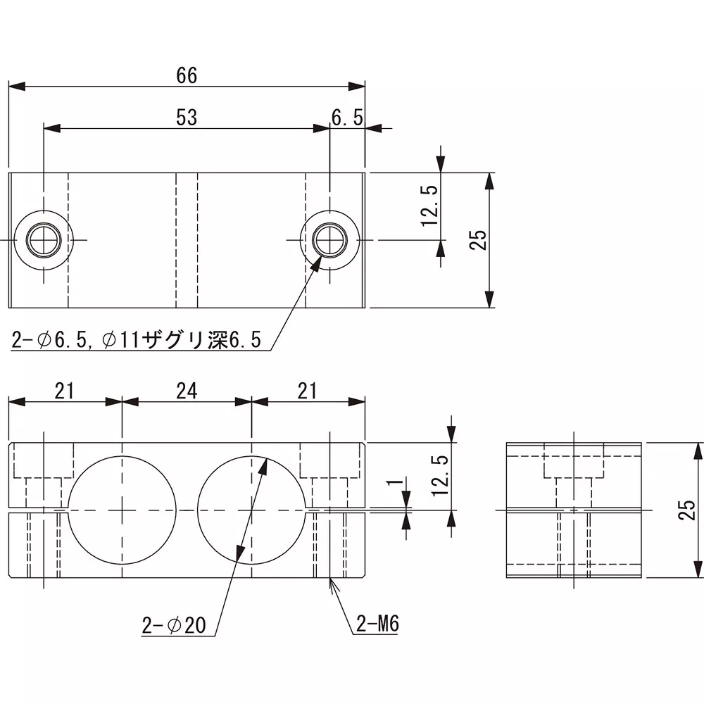 eins-parallel-connector-phi20-20-super-duralumin-25-mm-nominal-size-n01861-106
