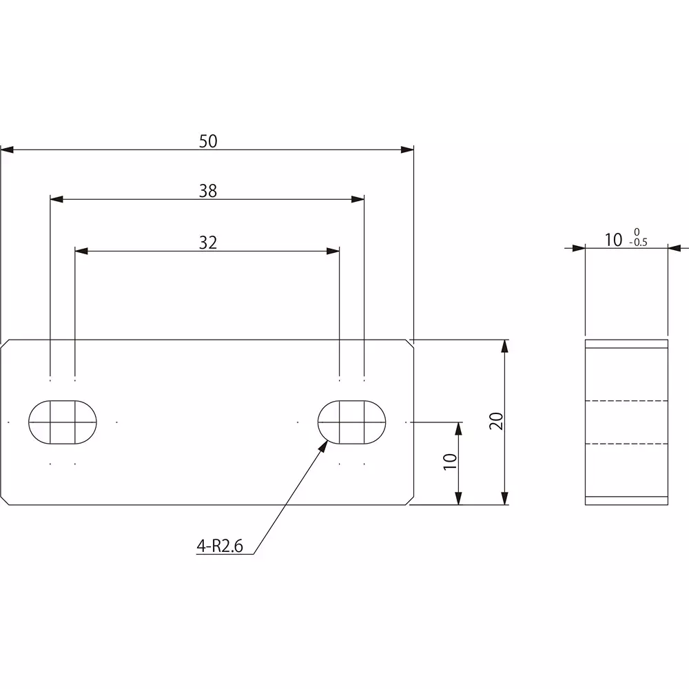 eins-chuck-spacer-for-mini-cylinder-pp-material-ecp-011