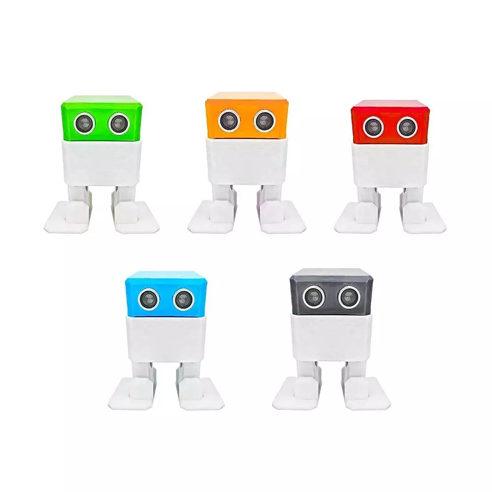 invento-4-set-humanoid-robot-plastic-frame-kit-3d-printed-parts-only-head-leg-body-foot-parts-diy